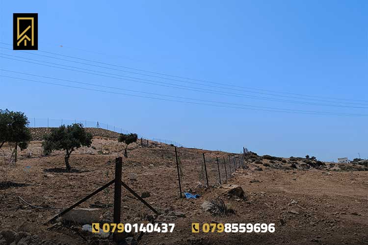 أرض 793 م للبيع في أم رمانة حوض المعمر على شارعين