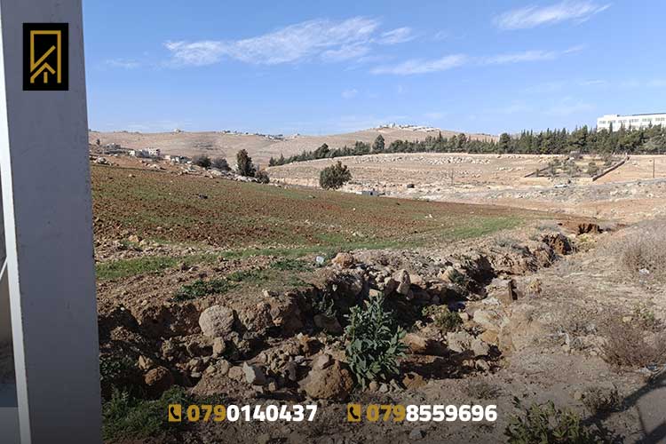 أرض 1500 م للبيع في شفا بدران المقرن على شارع شفا بدران الرئيسي 