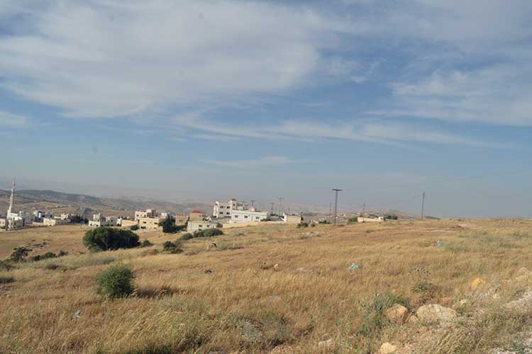 أرض 133 دونم للبيع في ام رمانه موقع مرتفع